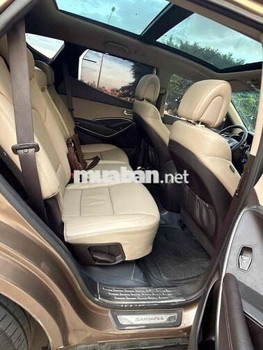 Hyundai Santafe 2016 Full Dầu 2.2L 4 bánh Nâu