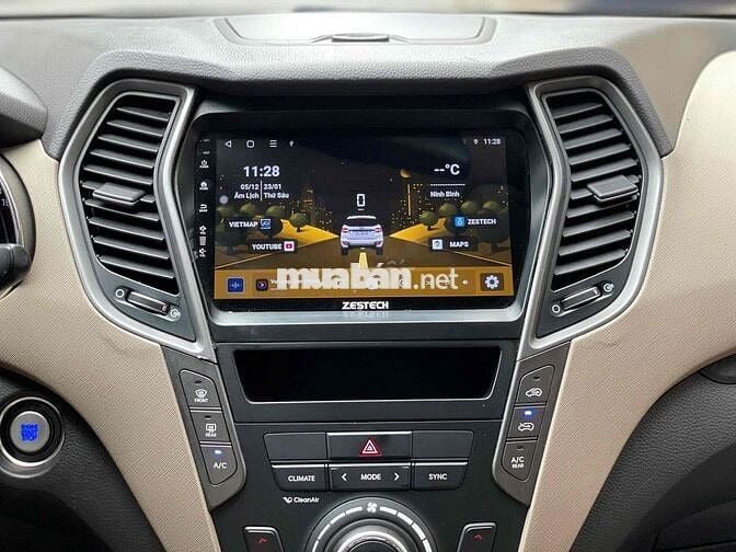 Hyundai Santafe 2016 Full Dầu 2.2L 4 bánh Nâu