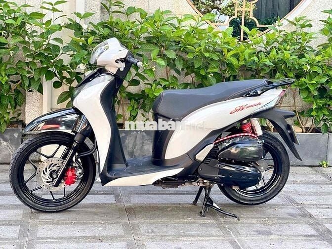 Honda SH Mode 2014 Trắng đen