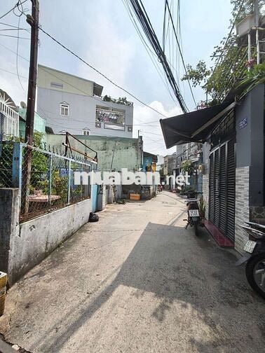 Bán nhà cấp 4 hẻm thông to Hoài Thanh, P14,Q8 6,65x24m thương lương