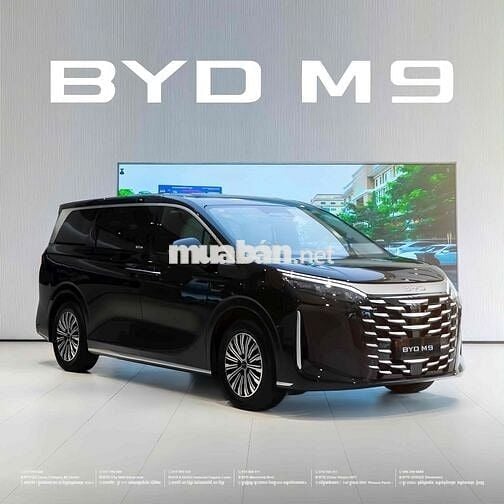 ✨ BYD M9 – Mẫu MPV 7 chỗ PHEV dành cho gia đình hi