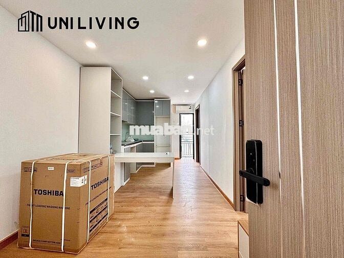 Cho thuê căn hộ 2 phòng ngủ ban công siêu rộng Vườn Chuối Q3 mới 100%