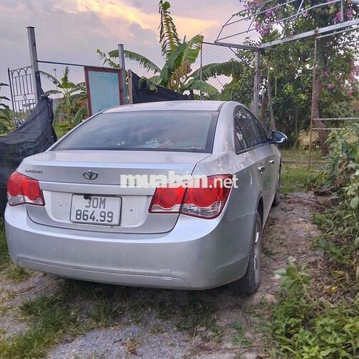 Daewoo Lacetti 2010 Số sàn Bạc 136630 km