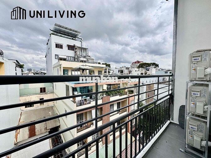 Cho thuê căn hộ 2 phòng ngủ ban công siêu rộng Vườn Chuối Q3 mới 100%
