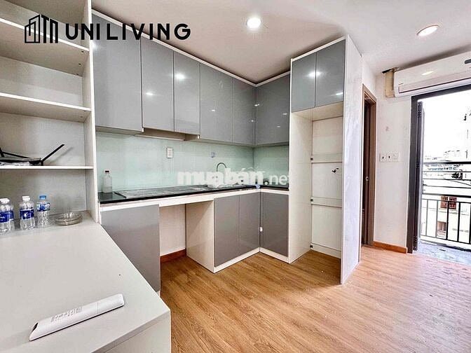 Cho thuê căn hộ 2 phòng ngủ ban công siêu rộng Vườn Chuối Q3 mới 100%