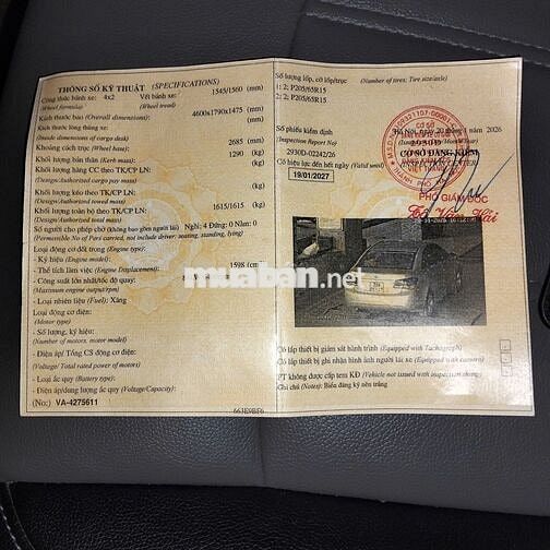Daewoo Lacetti 2010 Số sàn Bạc 136630 km