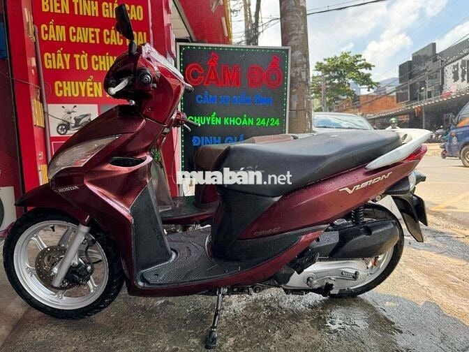 Honda Vision 2014 biển 72 máy bao zin êm.xe đẹp ạ