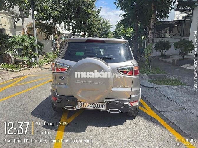 Ford Ecosport 2017 Xám 120.000km