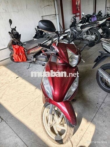 Honda Vision 2025 Cao Cấp màu Đỏ