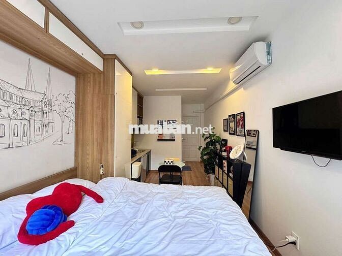 Studio decor cực chill ngay vị trí đắc địa, kế bên đại học Nhân Văn