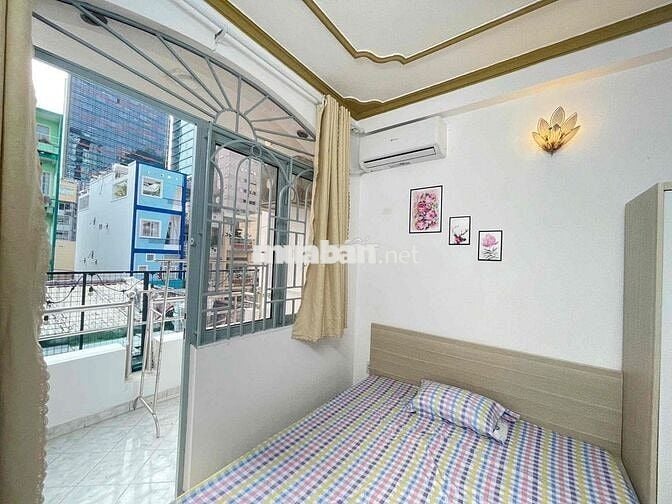 Cho Thuê Phòng Trọ Có Ban Công Trang Bị Đầy Đủ Nội Thất Gần Bùi Viện