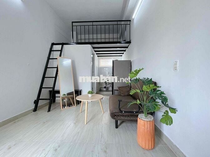 CHO THUÊ PHÒNG TRỌ CÓ GÁC ĐẦY ĐỦ NỘI THẤT RỘNG 30m2 GẦN VĂN LANG CS3