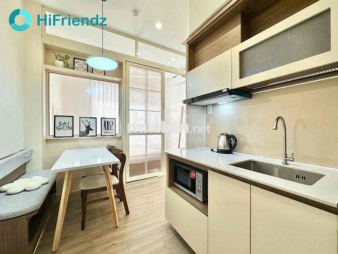 STUDIO TÁCH BẾP BAN CÔNG FULL NỘI THẤT RỘNG RÃI QUẬN 3