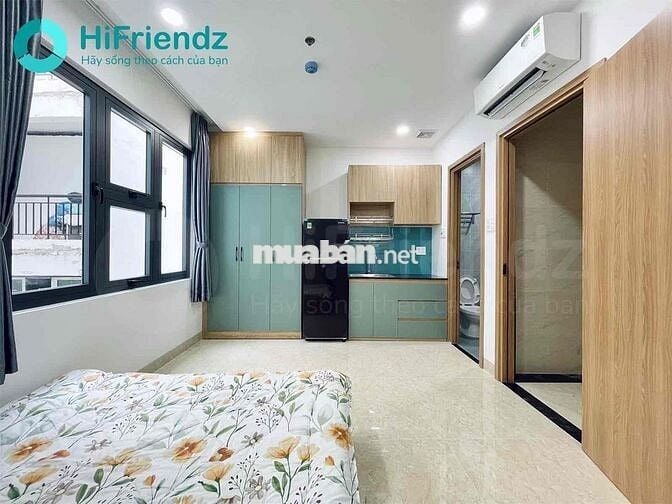 Phòng trọ Nguyễn Thượng Hiền, 25m2 full nt, thang máy, giặt sấy
