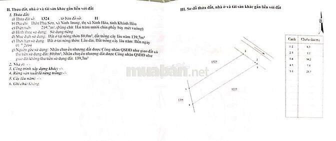 🔥 BÁN ĐẤT CHÍNH CHỦ – 02 LÔ THỔ CƯ ĐẸP | NINH HÒA, KHÁNH HÒA