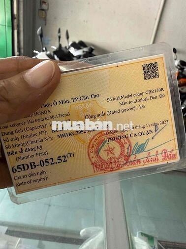 CBR 150R biển số VIP 052.52