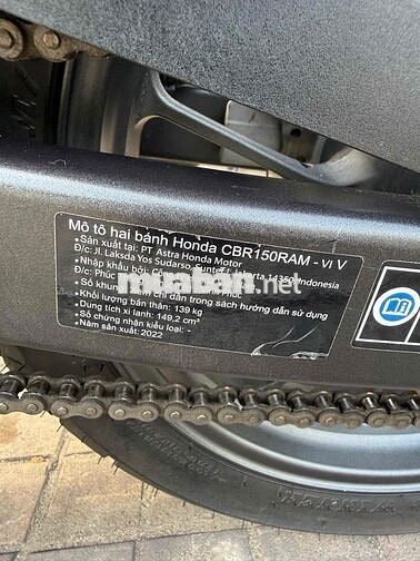 CBR 150R biển số VIP 052.52