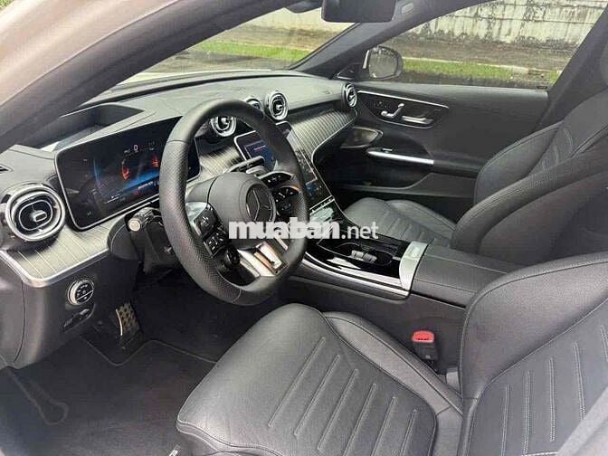 Mercedes C43 AMG 2023 V1 Trắng 9.999 Miles
