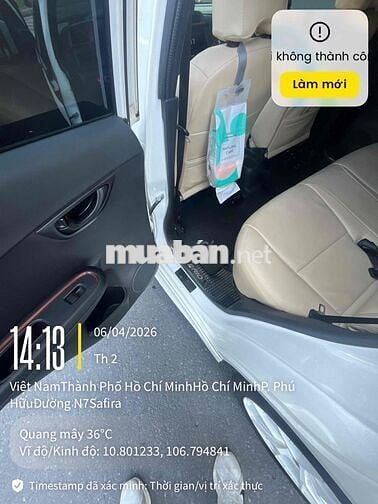 Honda Brio 2019 Tự động 50000 km Trắng
