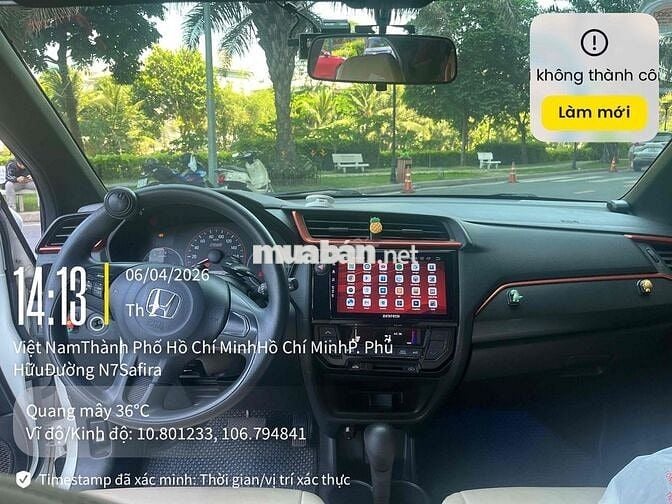 Honda Brio 2019 Tự động 50000 km Trắng