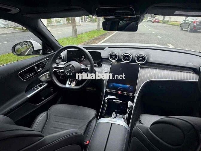 Mercedes C43 AMG 2023 V1 Trắng 9.999 Miles