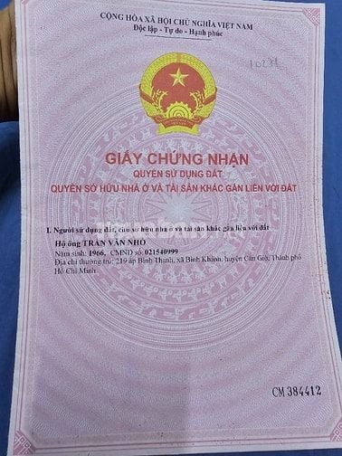 Chính chủ đứng bán đất thủy sản đường Hà Quang Vóc 