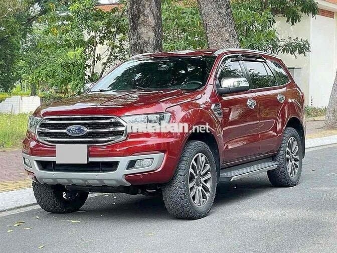 Ford Everest Titanium AT 4x2 2020 Đỏ 83.000 km