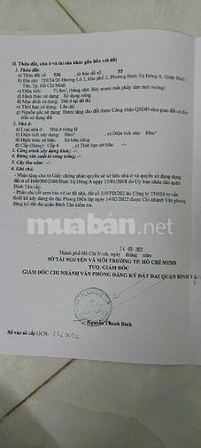 Nhà đẹp vào ở ngay - HXH 759 Hương Lộ 2, P. BTĐ A