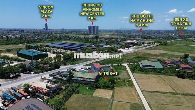 CHÍNH CHỦ BÁN 535m² ĐẤT THỔ CƯ - KP NHẬT TÂN, P.THÀNH SEN, TP HÀ TĨNH