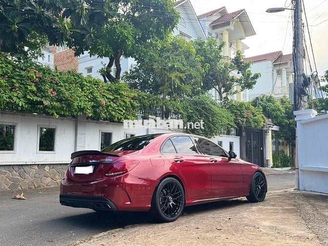 Mercedes-Benz C300 2016 C63 Đỏ Da Nappa