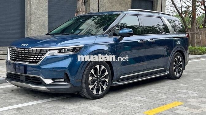 Kia Carnival Signature 2021 Máy dầu 7 chỗ Xanh
