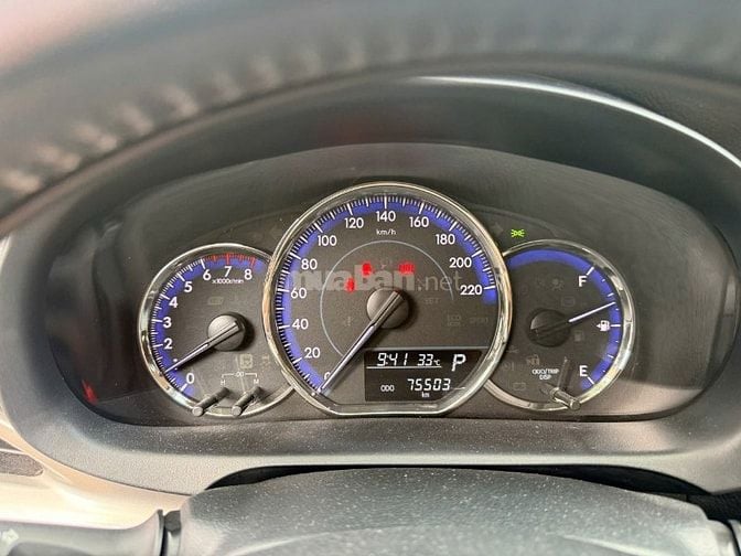 Toyota Vios 1.5G CVT 2019, odo chuẩn 75.500 km, giá cực tốt