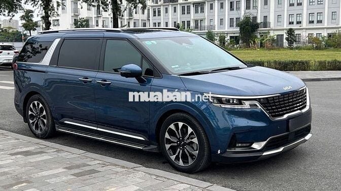 Kia Carnival Signature 2021 Máy dầu 7 chỗ Xanh