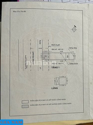 BÁN NHÀ MẶT TIỀN KINH DOANH : 207 TÂN QUÝ - P. TÂN QUÝ - Q. TÂN PHÚ