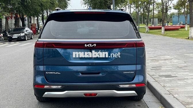 Kia Carnival Signature 2021 Máy dầu 7 chỗ Xanh