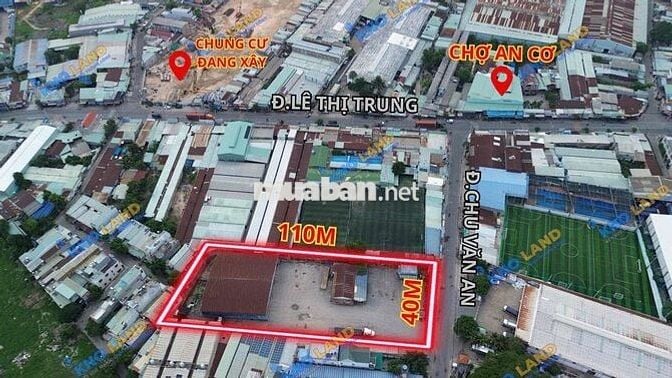Chính chủ bán gấp đất tặng nhà kho mặt tiền Chu Văn An