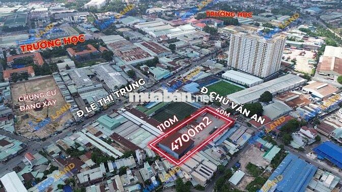 Chính chủ bán gấp đất tặng nhà kho mặt tiền Chu Văn An