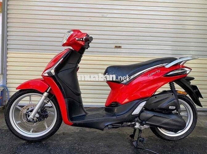 Piaggio Liberty 50cc Phun xăng điện tử Đỏ
