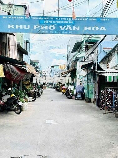Cho thuê nhà Hưng Phú, Phường 10 Quận 8 4x7,5m có gác lửng đường thông