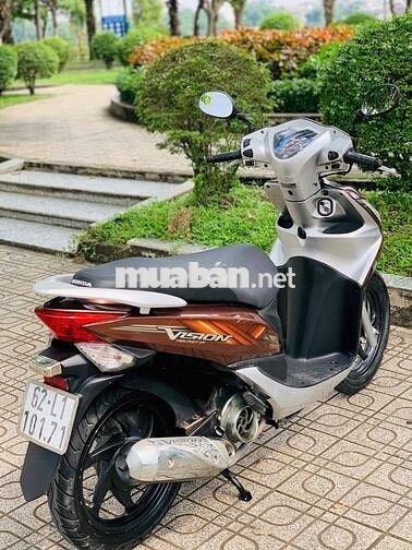 Honda Vision Fi biển 62 nâu