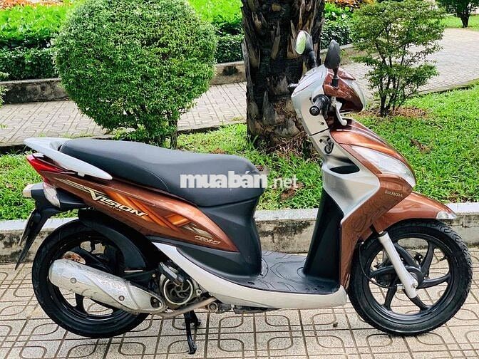 Honda Vision Fi biển 62 nâu
