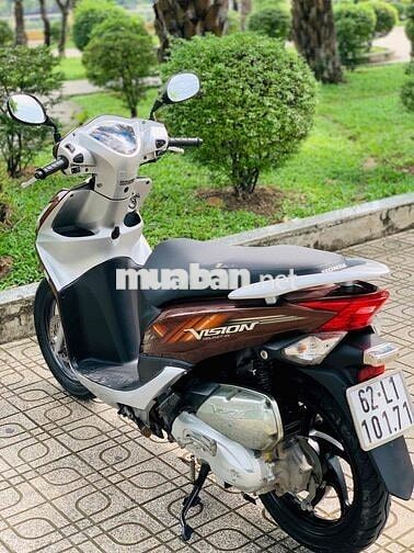 Honda Vision Fi biển 62 nâu