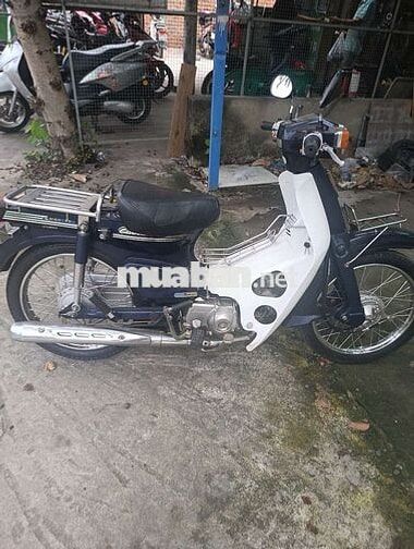 Honda Cub Cổ điển Trắng Xanh