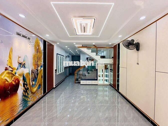 NHÀ MỚI HẺM XE HƠI 5M – HIỆP THÀNH 17, Q12
