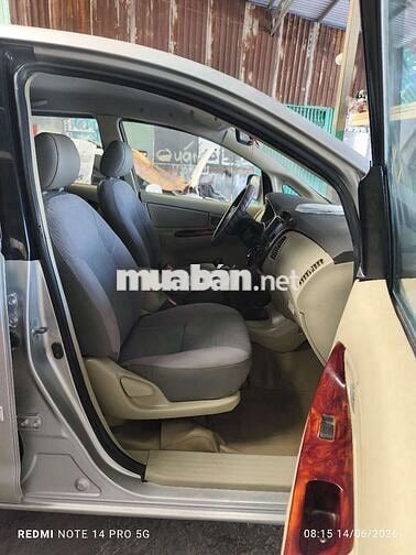 Toyota Innova 2008 Full G Bạc