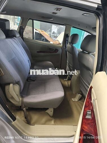 Toyota Innova 2008 Full G Bạc