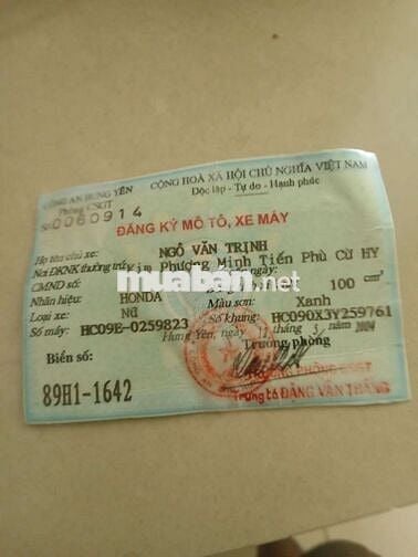 Honda Wave 2004 Xanh 100cc