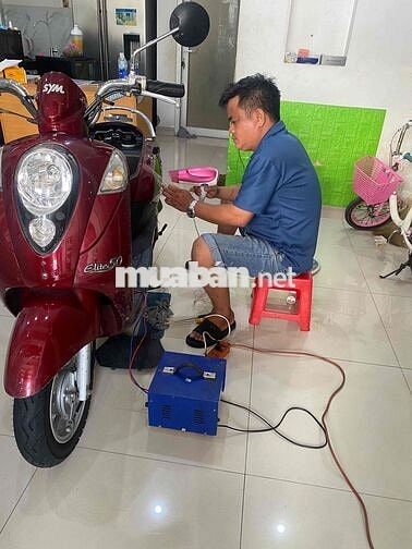 SYM Elite 50cc 2019 Đỏ