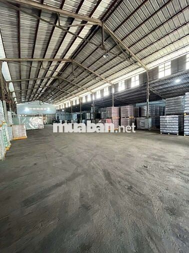 CHO THUÊ KHO 1300M ĐƯỜNG BÙI VĂN BA, PCCC, ĐƯỜNG CONT, HỢP ĐỒNG CTY, 