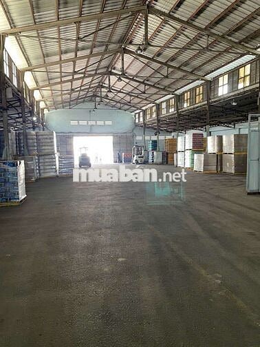 CHO THUÊ KHO 1300M ĐƯỜNG BÙI VĂN BA, PCCC, ĐƯỜNG CONT, HỢP ĐỒNG CTY, 